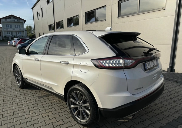 Ford EDGE cena 96000 przebieg: 103000, rok produkcji 2017 z Tarnów małe 704